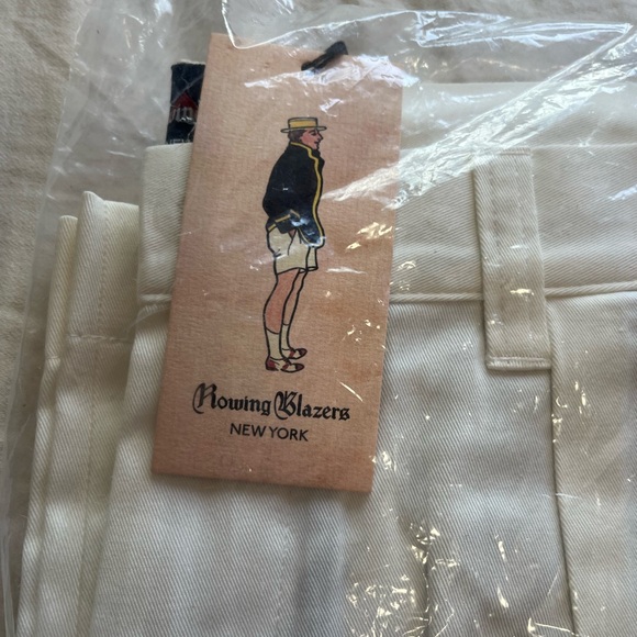 MEN'S PLEATED RELAXED FIT COTTON TWILL TROUSERS - Picture 5 of 6